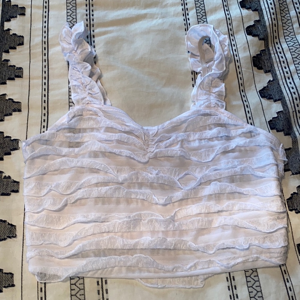 SHEIN ruffle tank